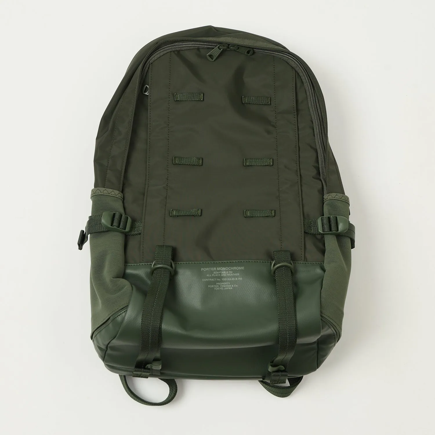 Porter-Yoshida & Co. Monochrome Daypack - Olive sold by Son of a Stag