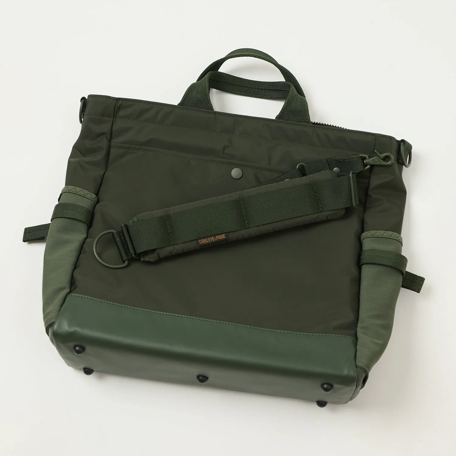 Porter-Yoshida & Co. Monochrome 2Way Tote Bag - Olive sold by Son of a Stag product image thumbnail 5