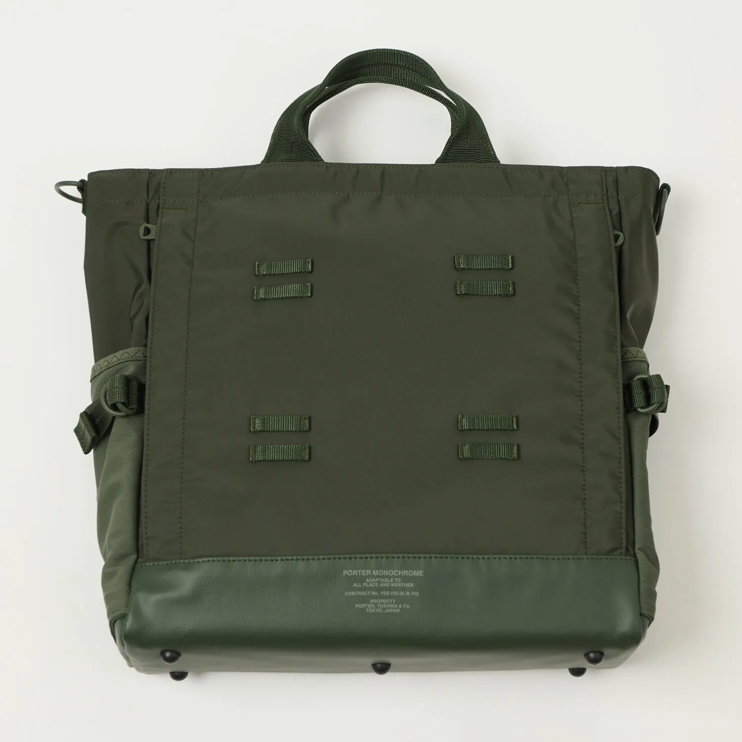 Porter-Yoshida & Co. Monochrome 2Way Tote Bag - Olive sold by Son of a Stag