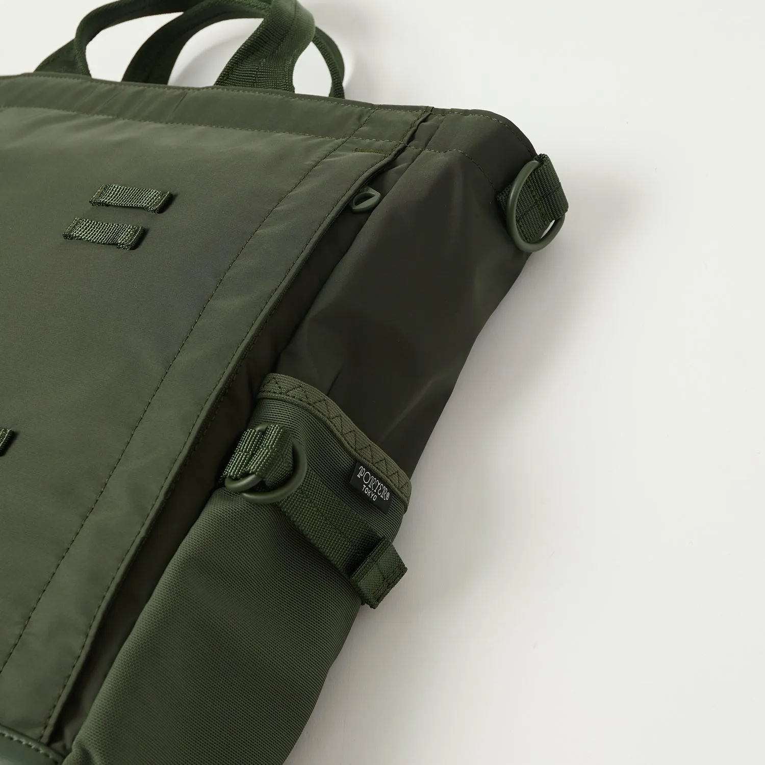 Porter-Yoshida & Co. Monochrome 2Way Tote Bag - Olive sold by Son of a Stag product image thumbnail 3