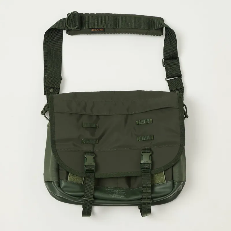 Porter-Yoshida & Co. Monochrome Messenger Bag (Small) - Olive sold by Son of a Stag