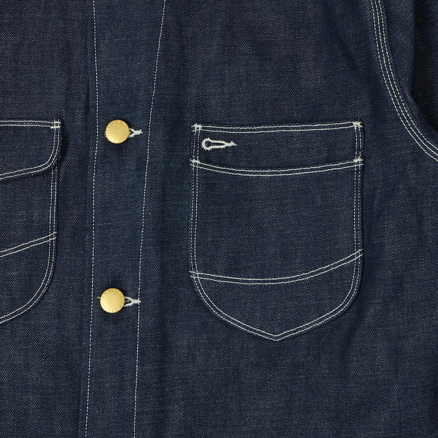 Freenote Cloth 'Modesto' 11oz Memphis Blue Denim Coverall Jacket - Raw sold by Son of a Stag product image thumbnail 5