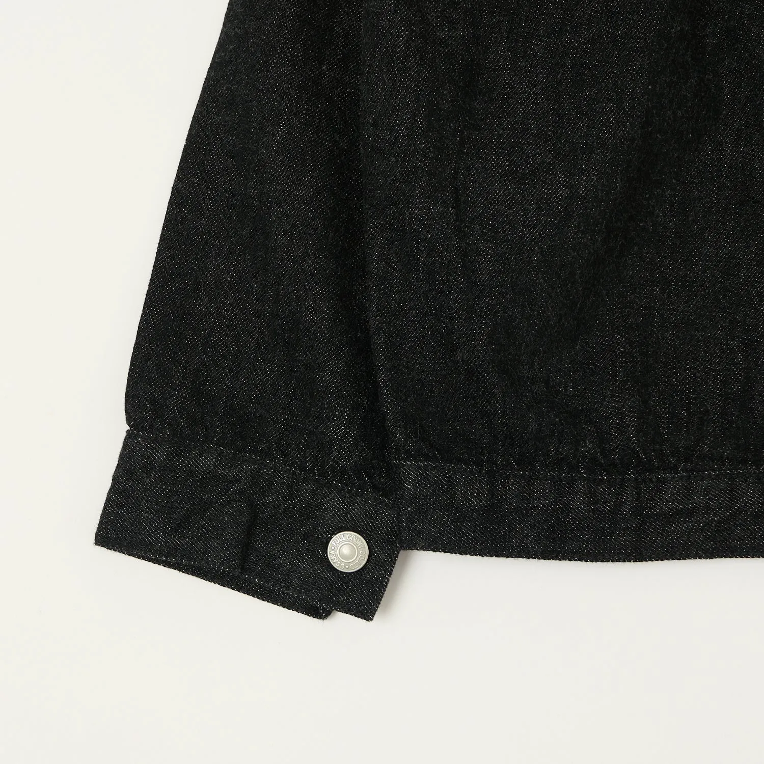 FULLCOUNT 2107SS 'Super Smooth' 11.5oz Type I Denim Jacket - Black One Wash sold by Son of a Stag product image thumbnail 3
