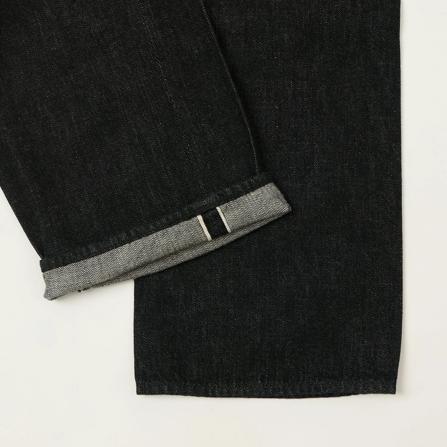 FULLCOUNT 0105SS 'Super Smooth' 11.5oz Wide Straight Jean - Black One Wash sold by Son of a Stag product image thumbnail 3
