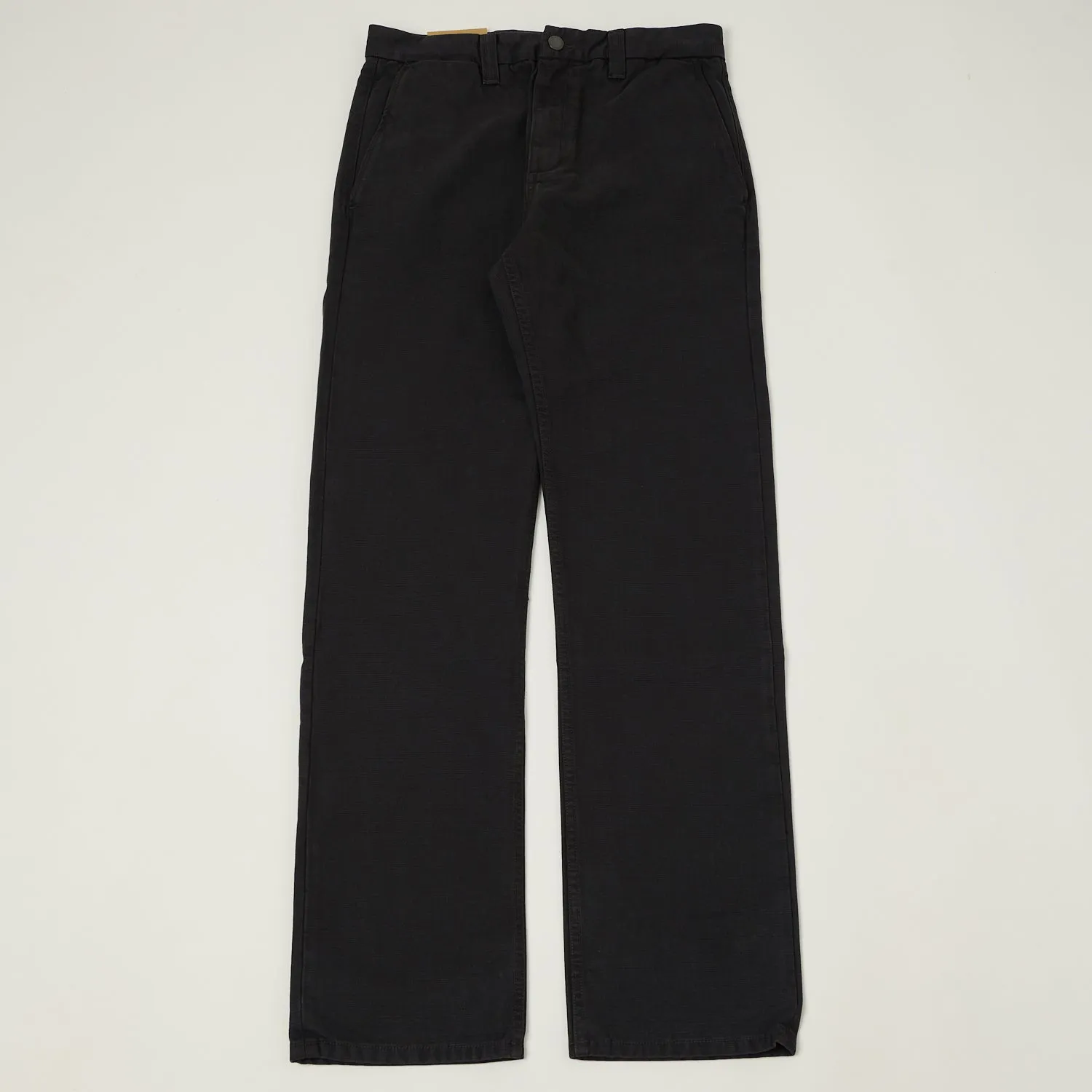 Freenote Cloth Heavyweight 14oz Slub Deck Pant - Black sold by Son of a Stag