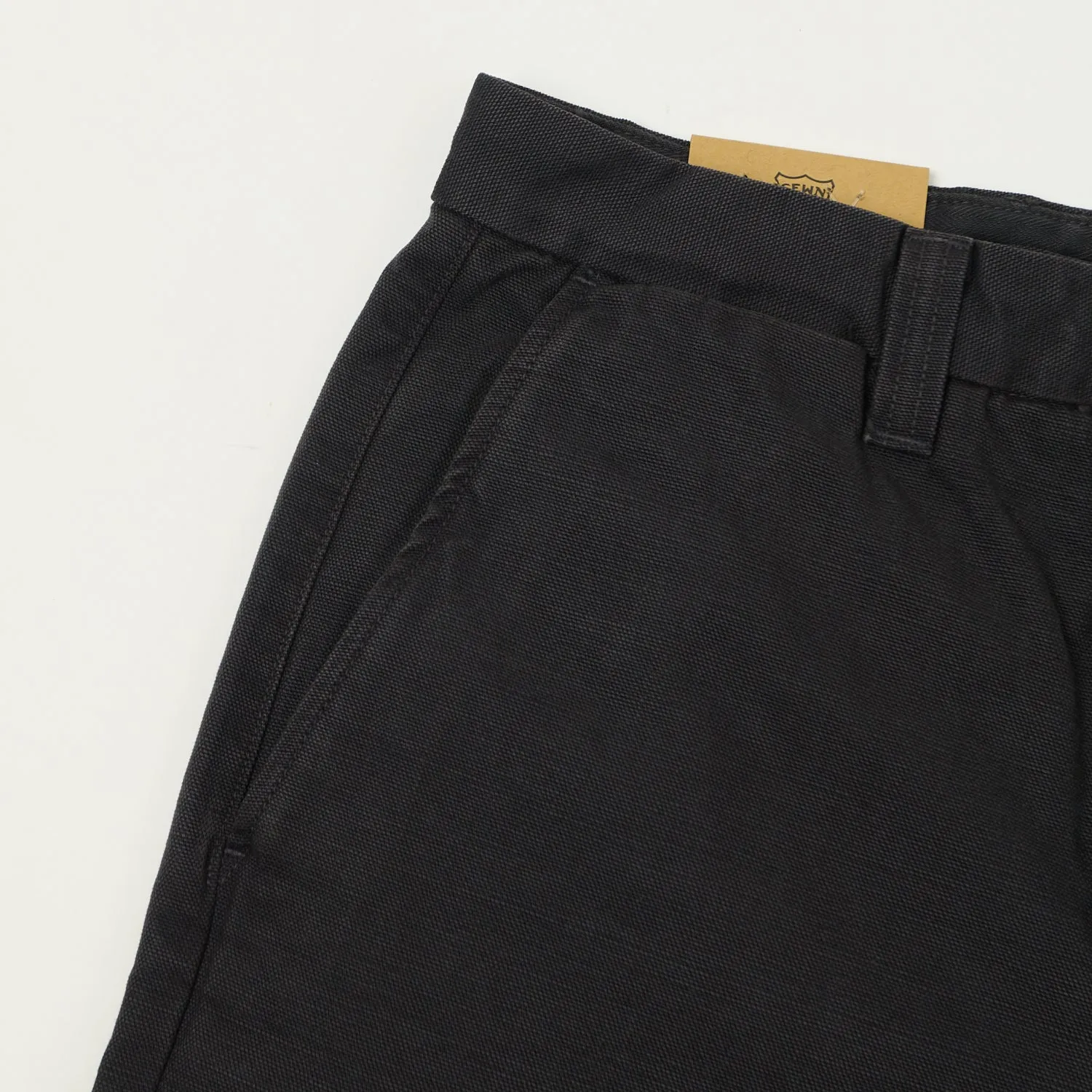 Freenote Cloth Heavyweight 14oz Slub Deck Pant - Black sold by Son of a Stag product image thumbnail 3