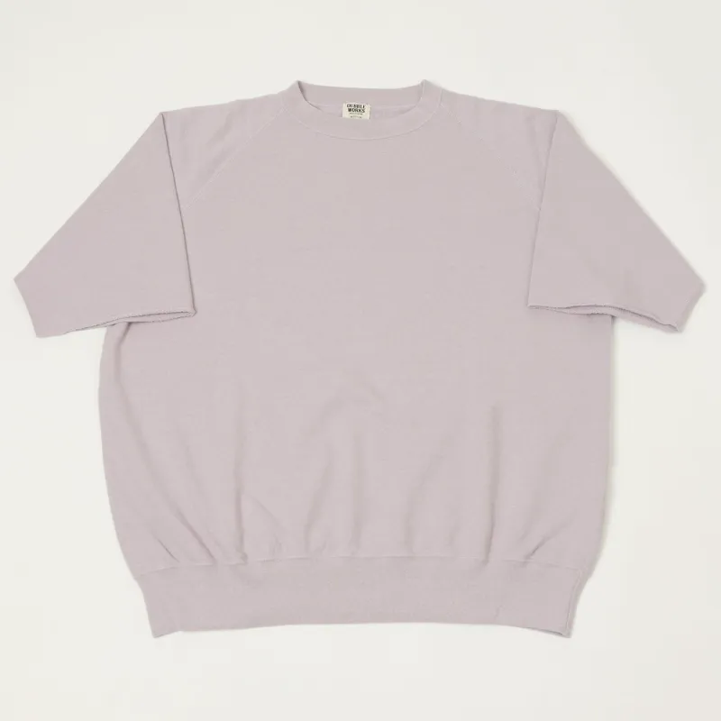 Dubbleworks Cut Off Sleeve Sweatshirt - Lavender sold by Son of a Stag