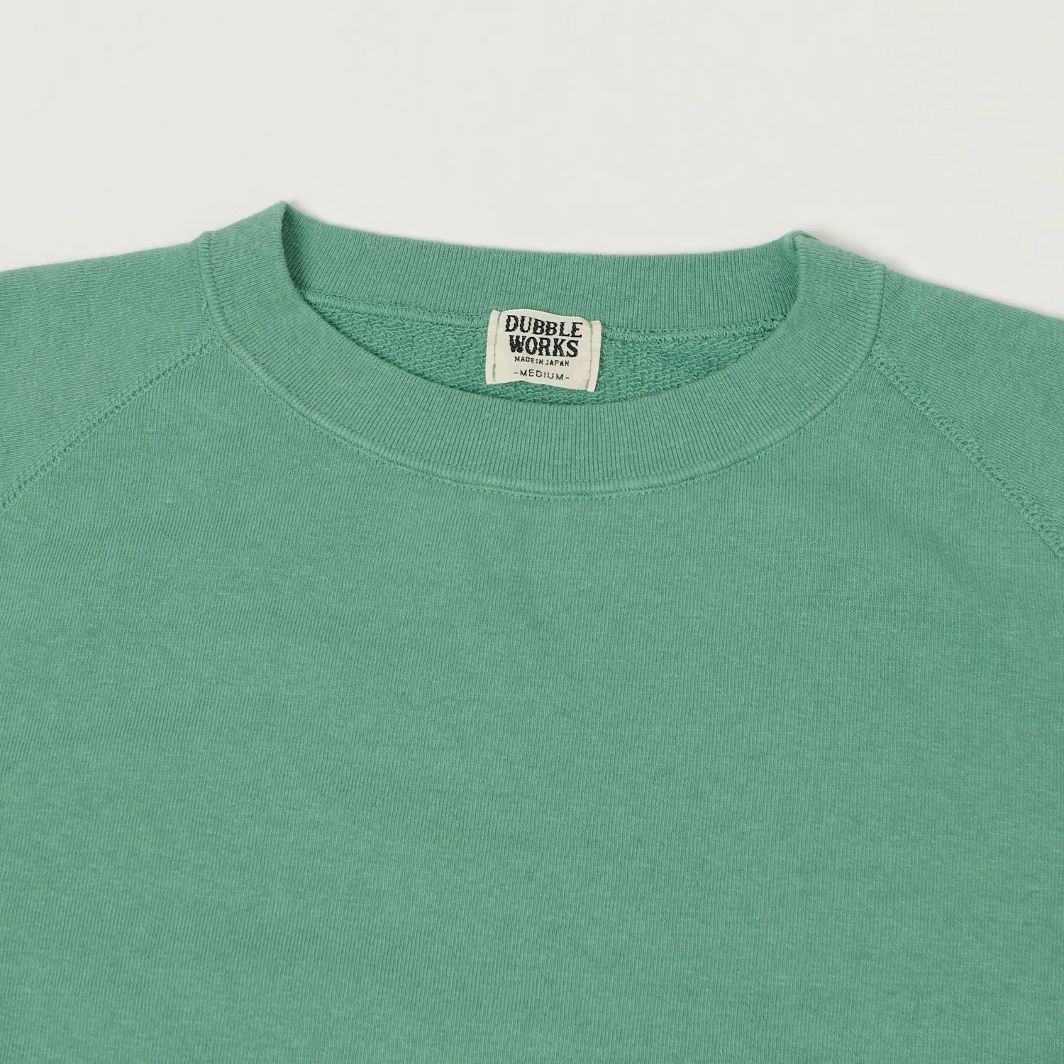 Dubbleworks Cut Off Sleeve Sweatshirt - Emerald sold by Son of a Stag product image thumbnail 2
