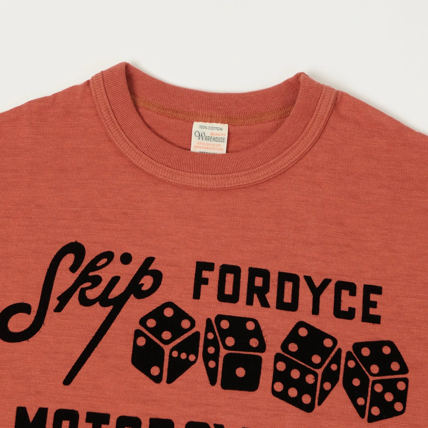 Warehouse & Co 4601 'Skip' Tee - Salmon sold by Son of a Stag product image thumbnail 2