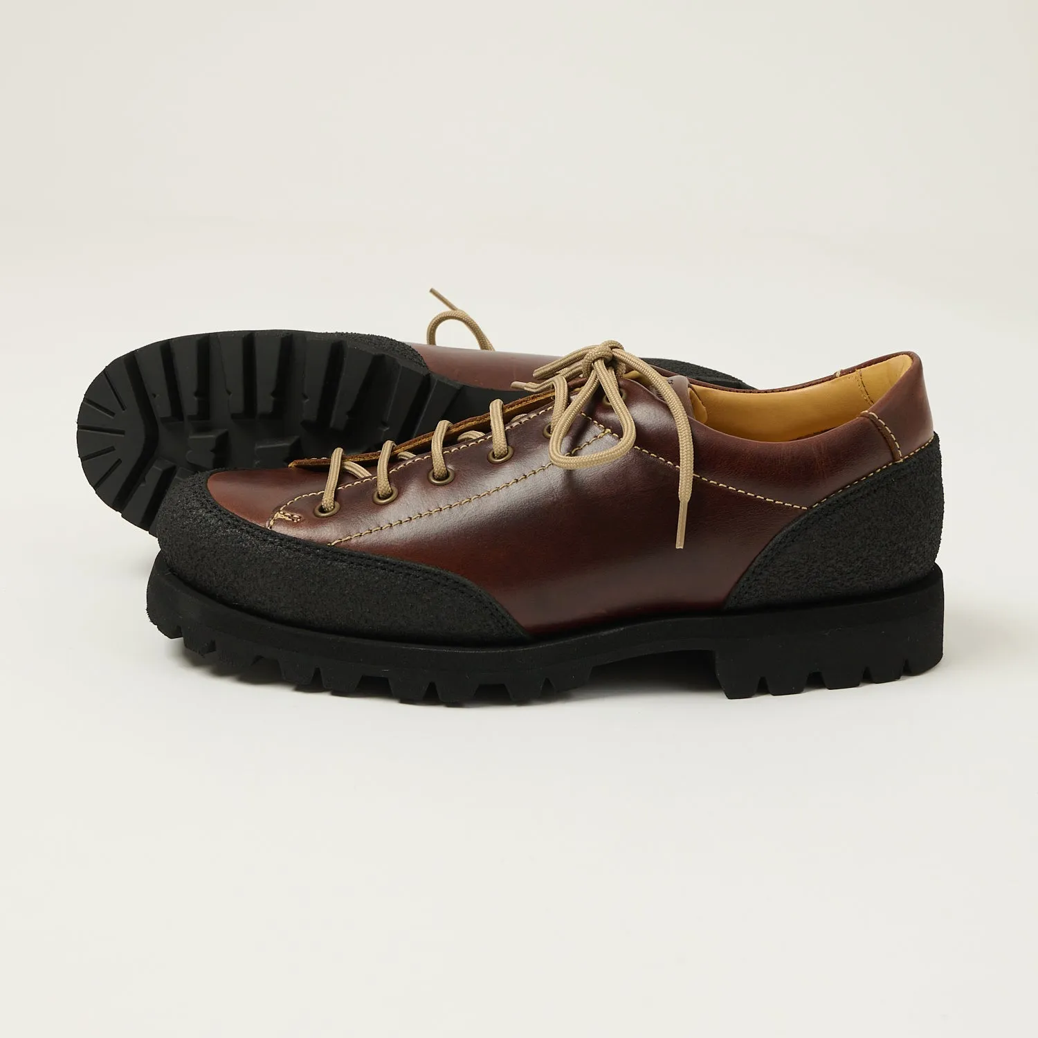Paraboot Montana Jannu Shoe - Black Noire/Marron Lis America sold by Son of a Stag product image thumbnail 2
