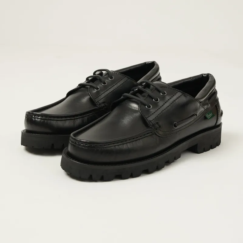 Paraboot Briac Jannu Shoe - Black Lisse Noir sold by Son of a Stag