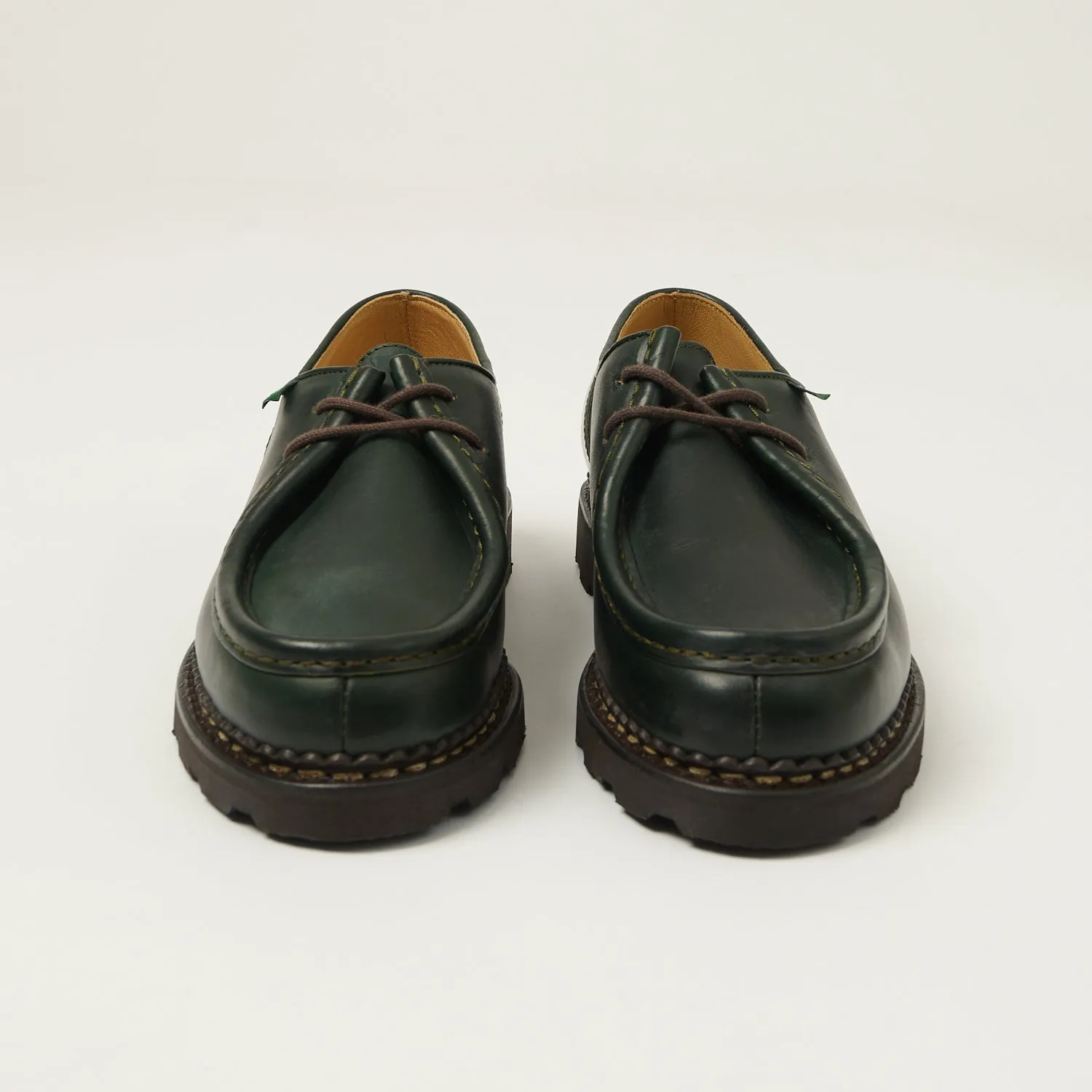 Paraboot Michael Marche Shoe - Green Lisse Vert sold by Son of a Stag product image thumbnail 4