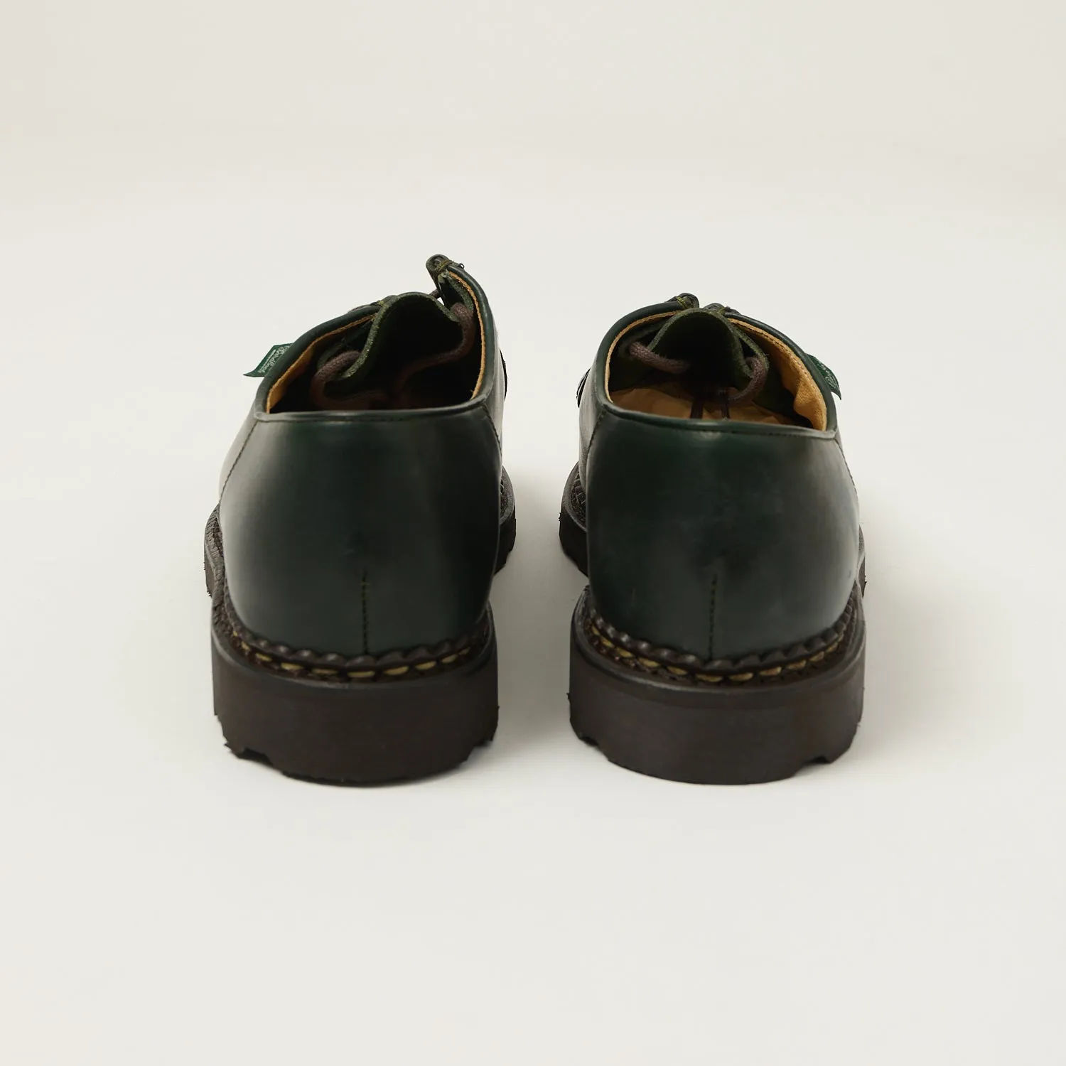 Paraboot Michael Marche Shoe - Green Lisse Vert sold by Son of a Stag product image thumbnail 3