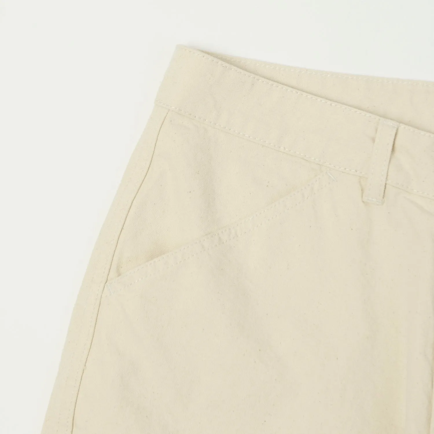 Knickerbocker Pacific Denim Pant - Ecru sold by Son of a Stag product image thumbnail 3