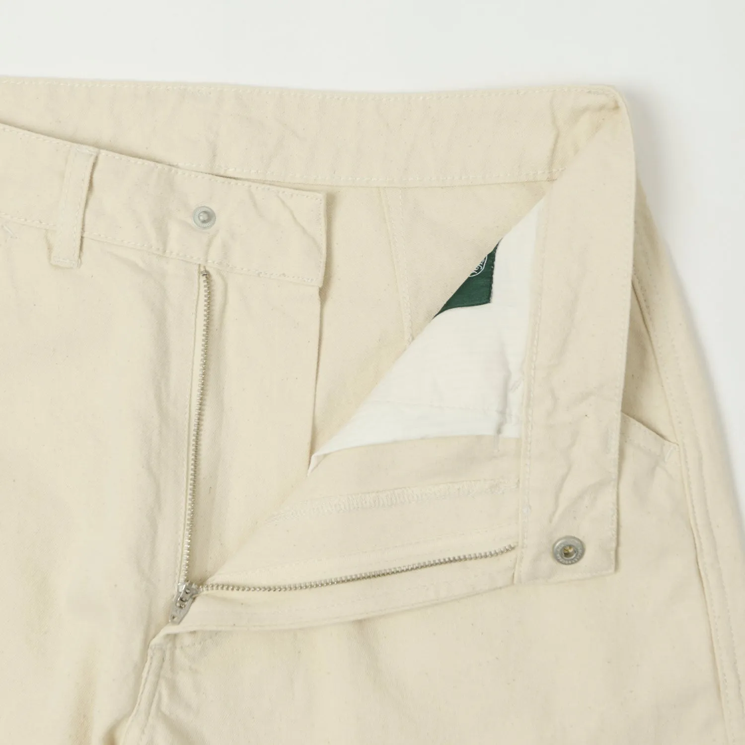 Knickerbocker Pacific Denim Pant - Ecru sold by Son of a Stag product image thumbnail 5