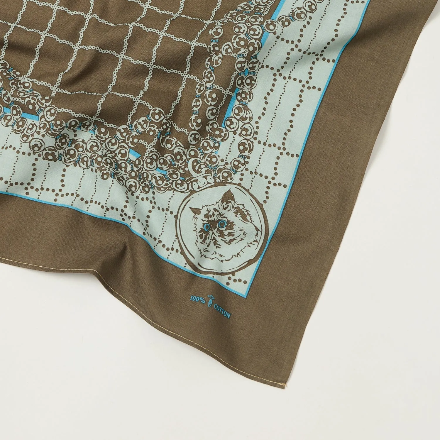 One Ear Brand 'Ore-Ossan' Bandana - Pearl Grey sold by Son of a Stag product image thumbnail 2