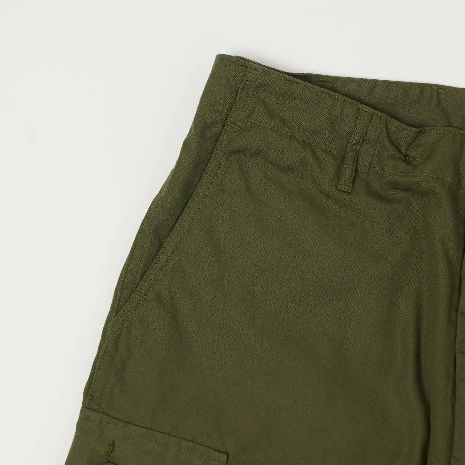 Buzz Rickson's Tropical Combat Shorts - Olive Drab sold by Son of a Stag product image thumbnail 4