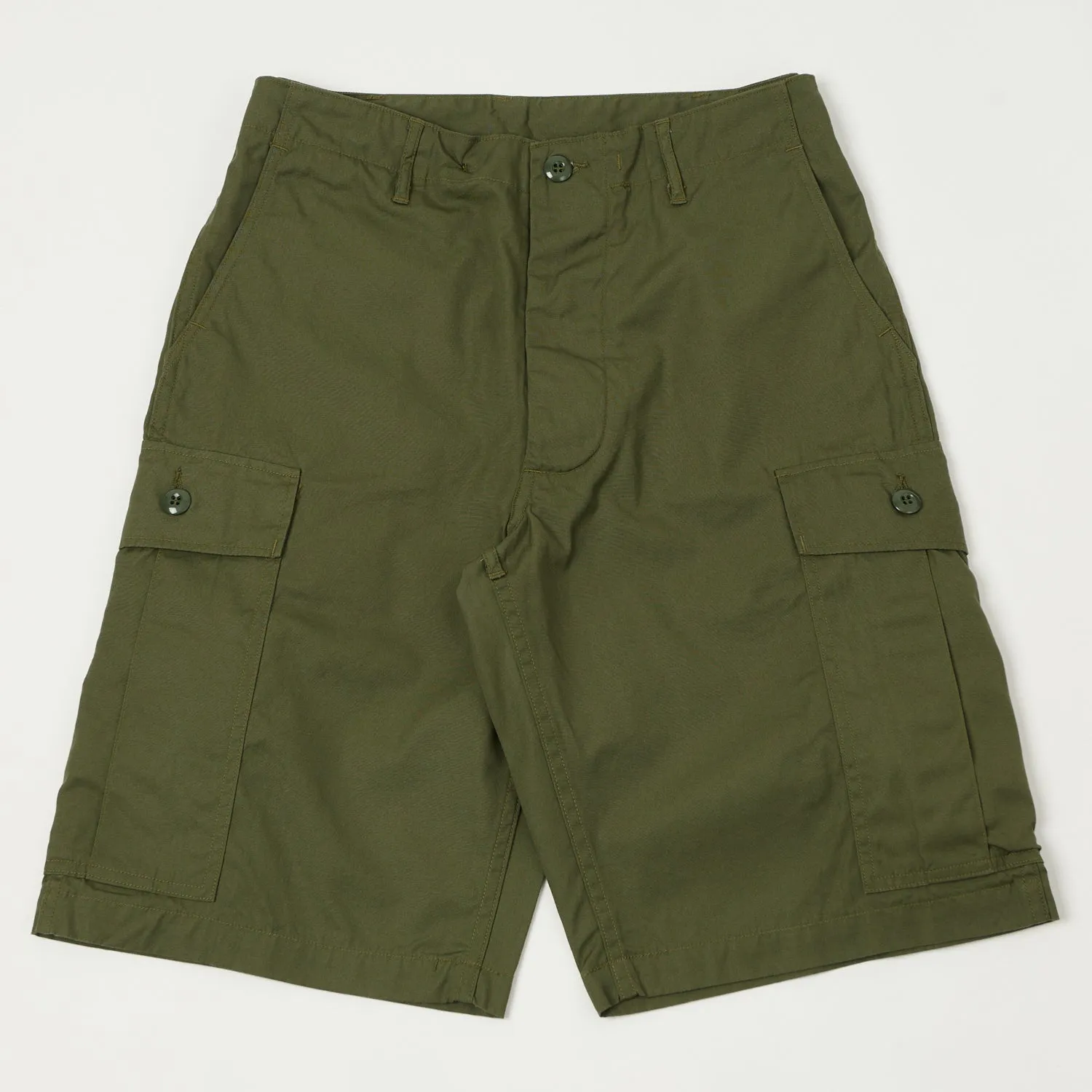 Buzz Rickson's Tropical Combat Shorts - Olive Drab sold by Son of a Stag