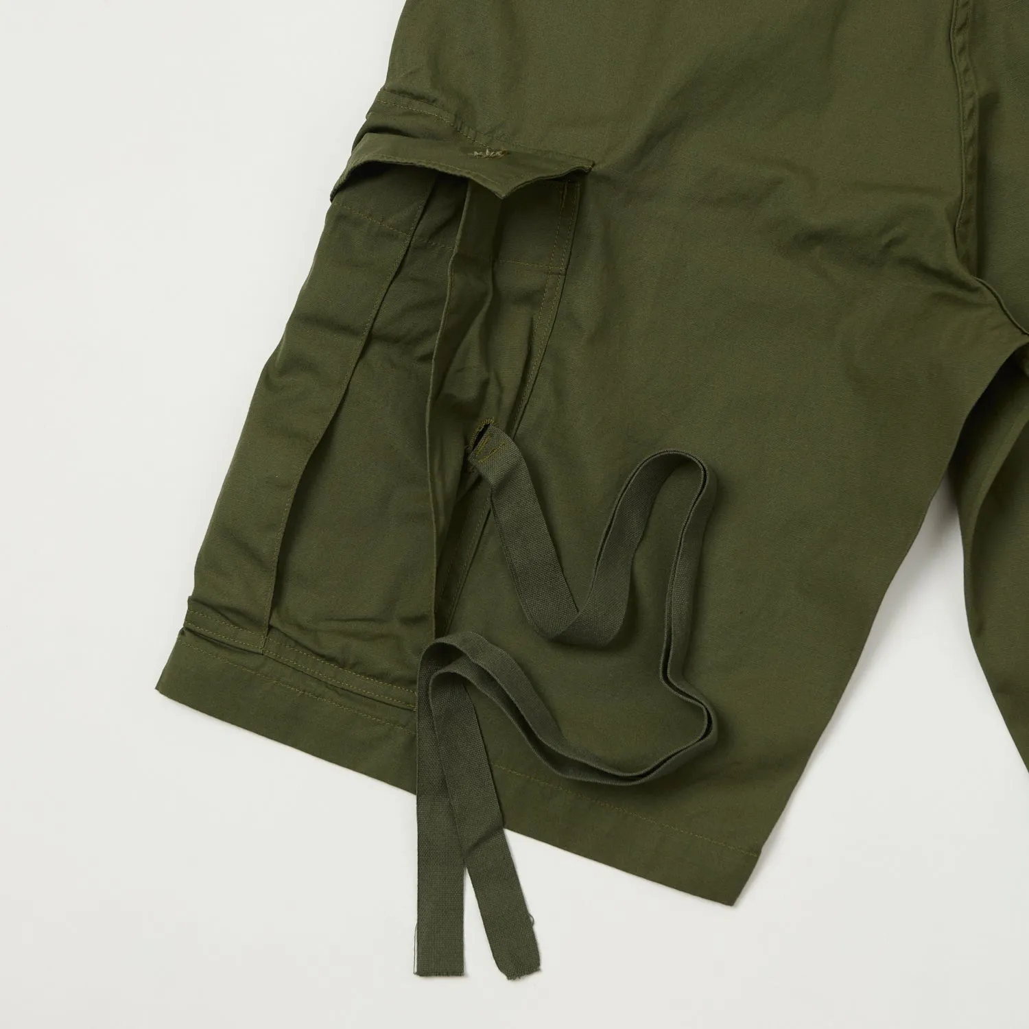 Buzz Rickson's Tropical Combat Shorts - Olive Drab sold by Son of a Stag product image thumbnail 3