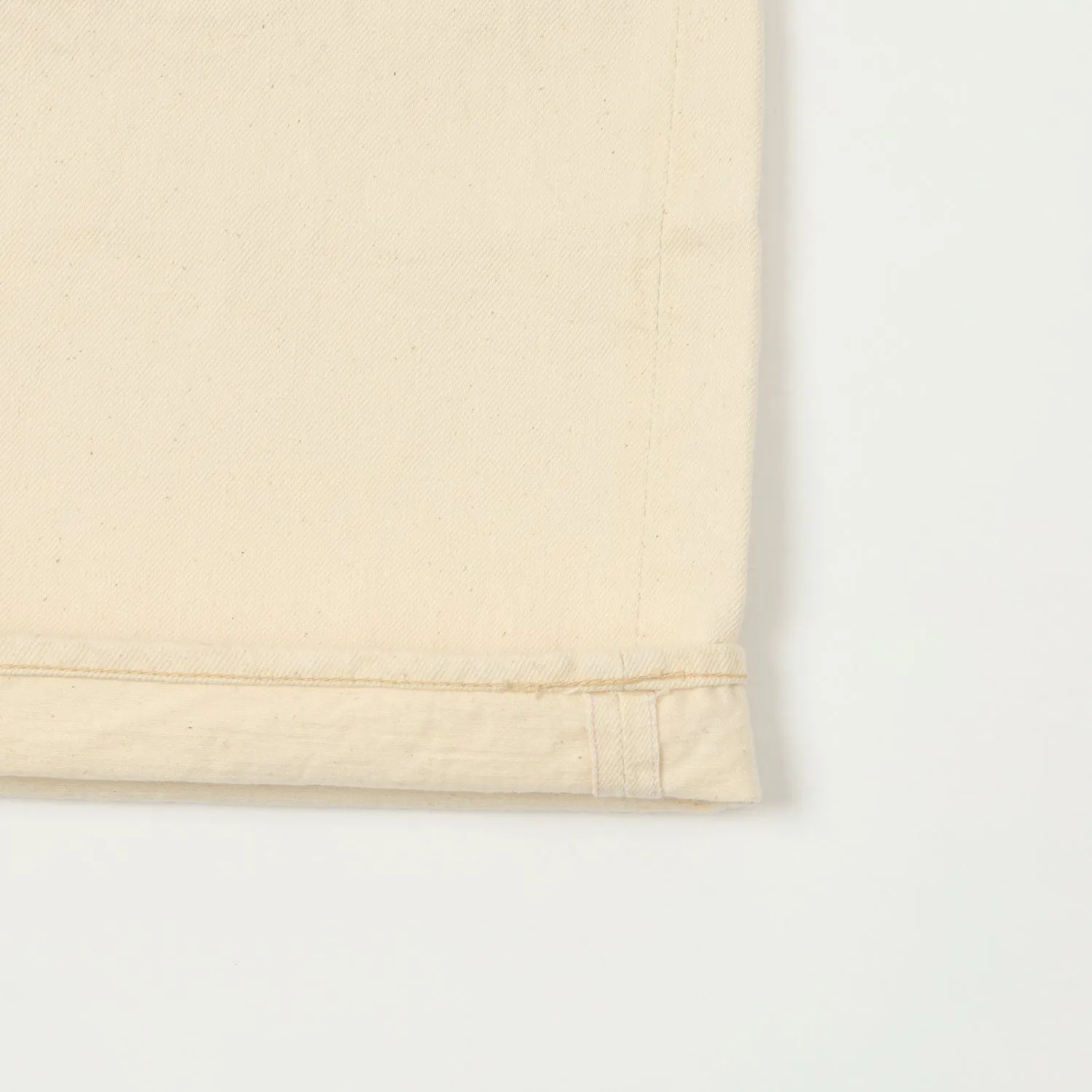 FULLCOUNT 1904 Five Pocket Denim Shorts - Ecru sold by Son of a Stag product image thumbnail 5