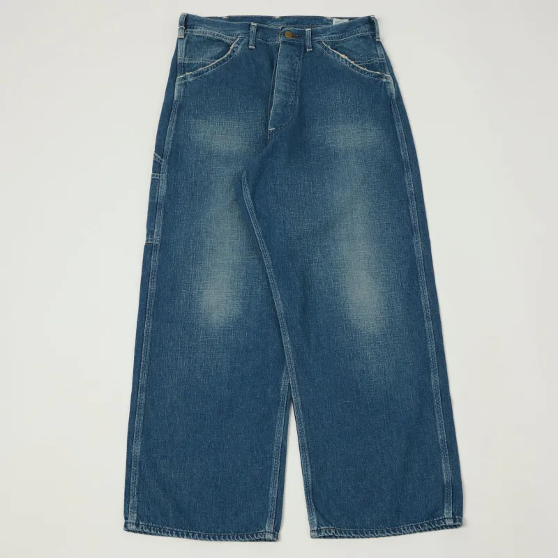 orSlow 1930s Denim Painter Pants - Used Wash sold by Son of a Stag