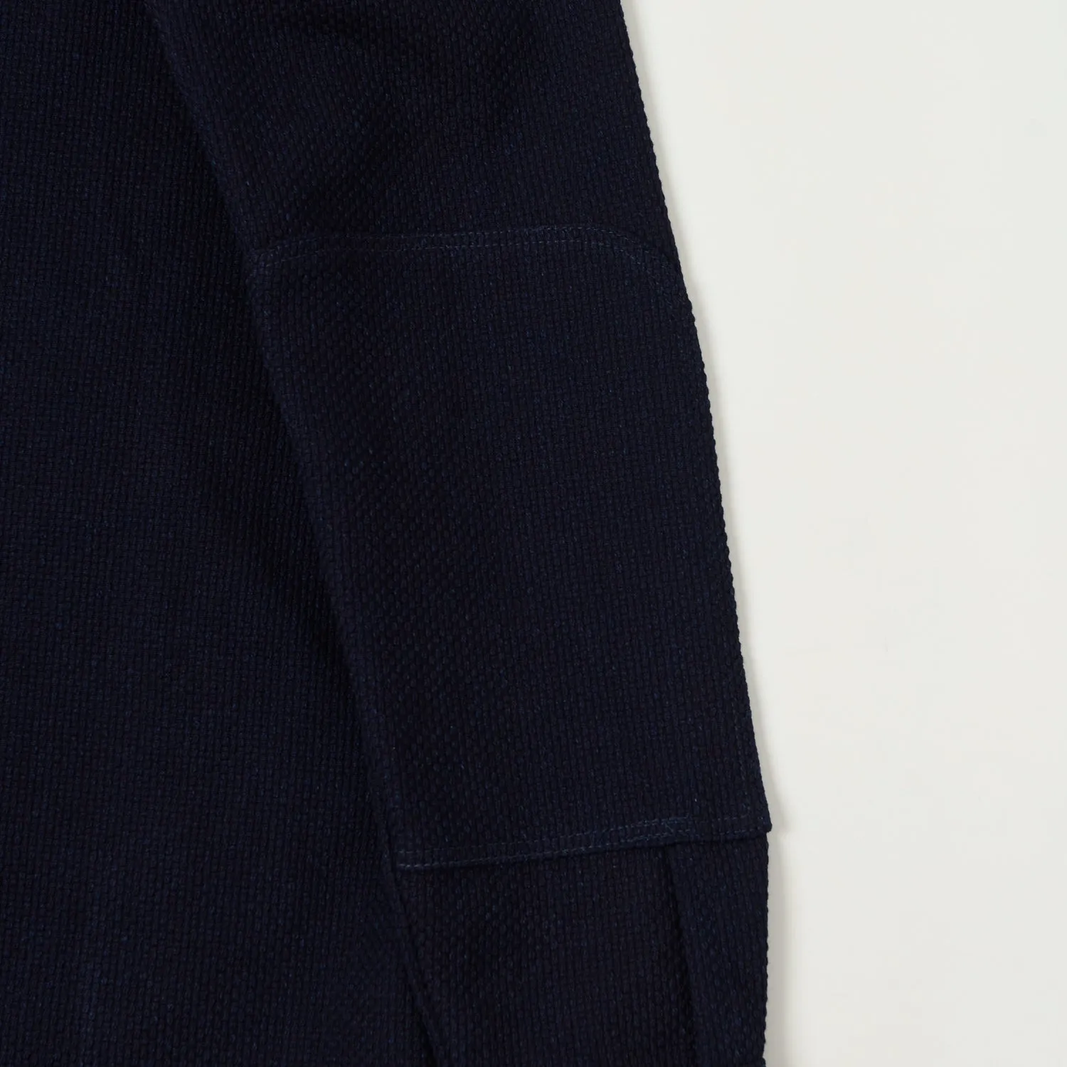 Dehen 1920 Crissman Sashiko Over Shirt - Indigo sold by Son of a Stag product image thumbnail 3