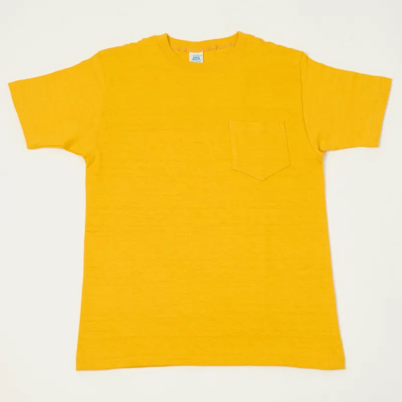 John Gluckow Lot. JG-CS07 'Keeper' Pocket T-Shirt - Gold sold by Son of a Stag