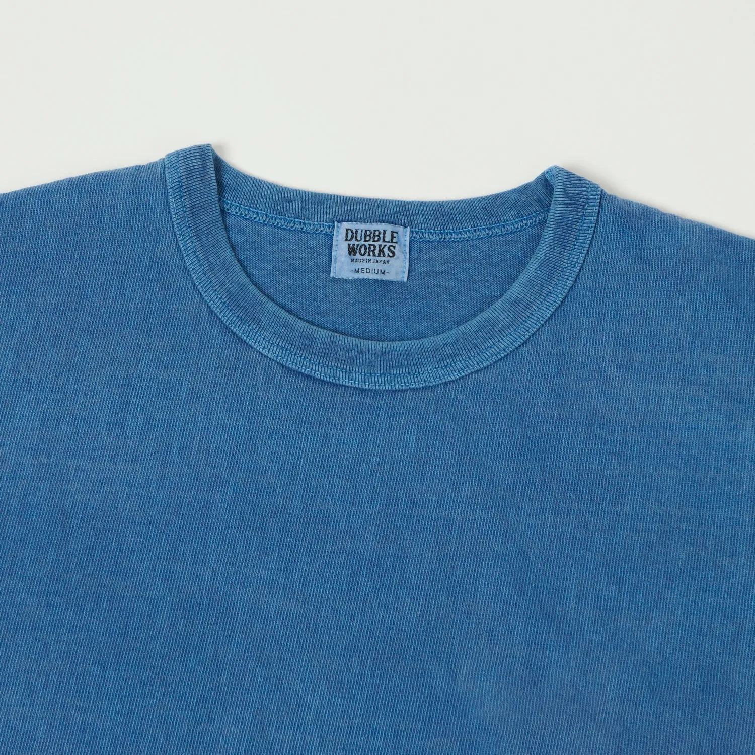 Dubbleworks Heavy Fabric Pigment Dye Tee - Light Indigo sold by Son of a Stag product image thumbnail 2