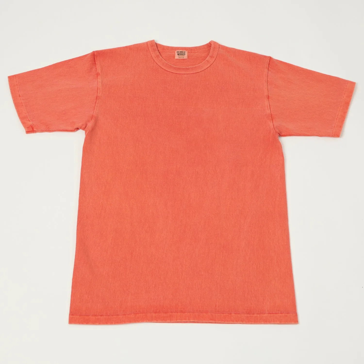 Dubbleworks Heavy Fabric Pigment Dye Tee - Orange sold by Son of a Stag