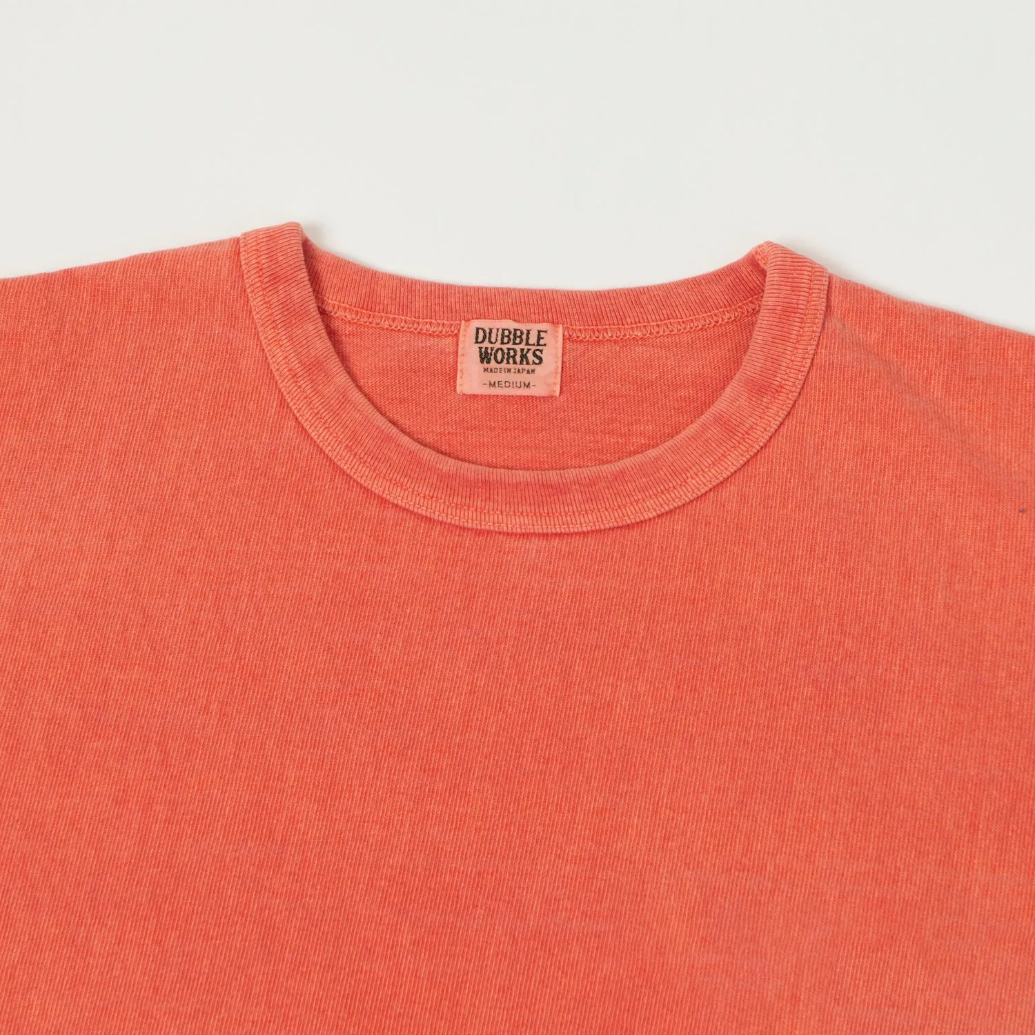 Dubbleworks Heavy Fabric Pigment Dye Tee - Orange sold by Son of a Stag product image thumbnail 2