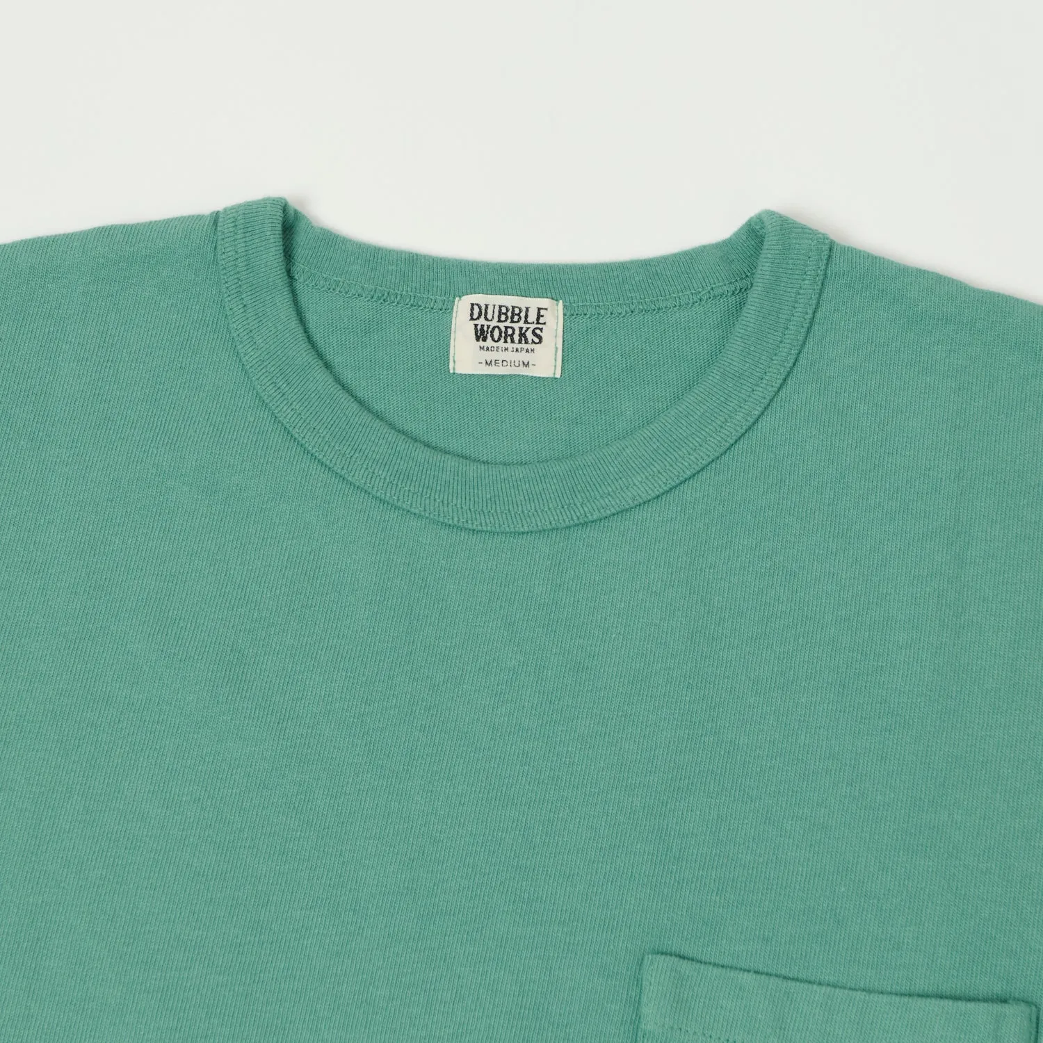 Dubbleworks Heavy Fabric Pocket Tee - Emerald sold by Son of a Stag product image thumbnail 2