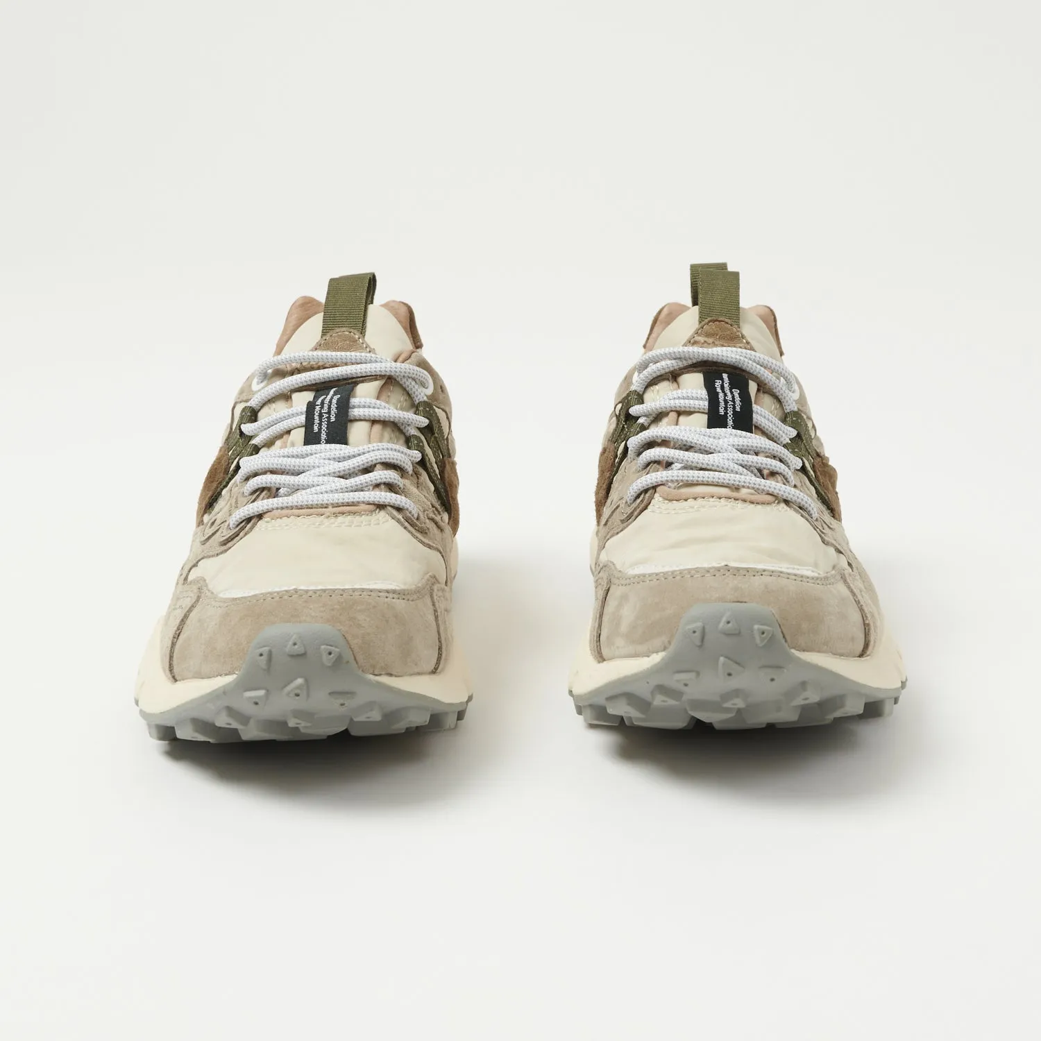 Flower Mountain Yamano 3 Man Suede/Nylon Sneaker - Off White/Beige sold by Son of a Stag product image thumbnail 3