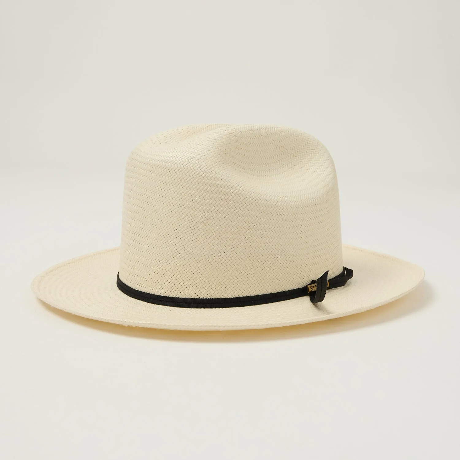 Stetson Kendower Western Straw Hat - White sold by Son of a Stag