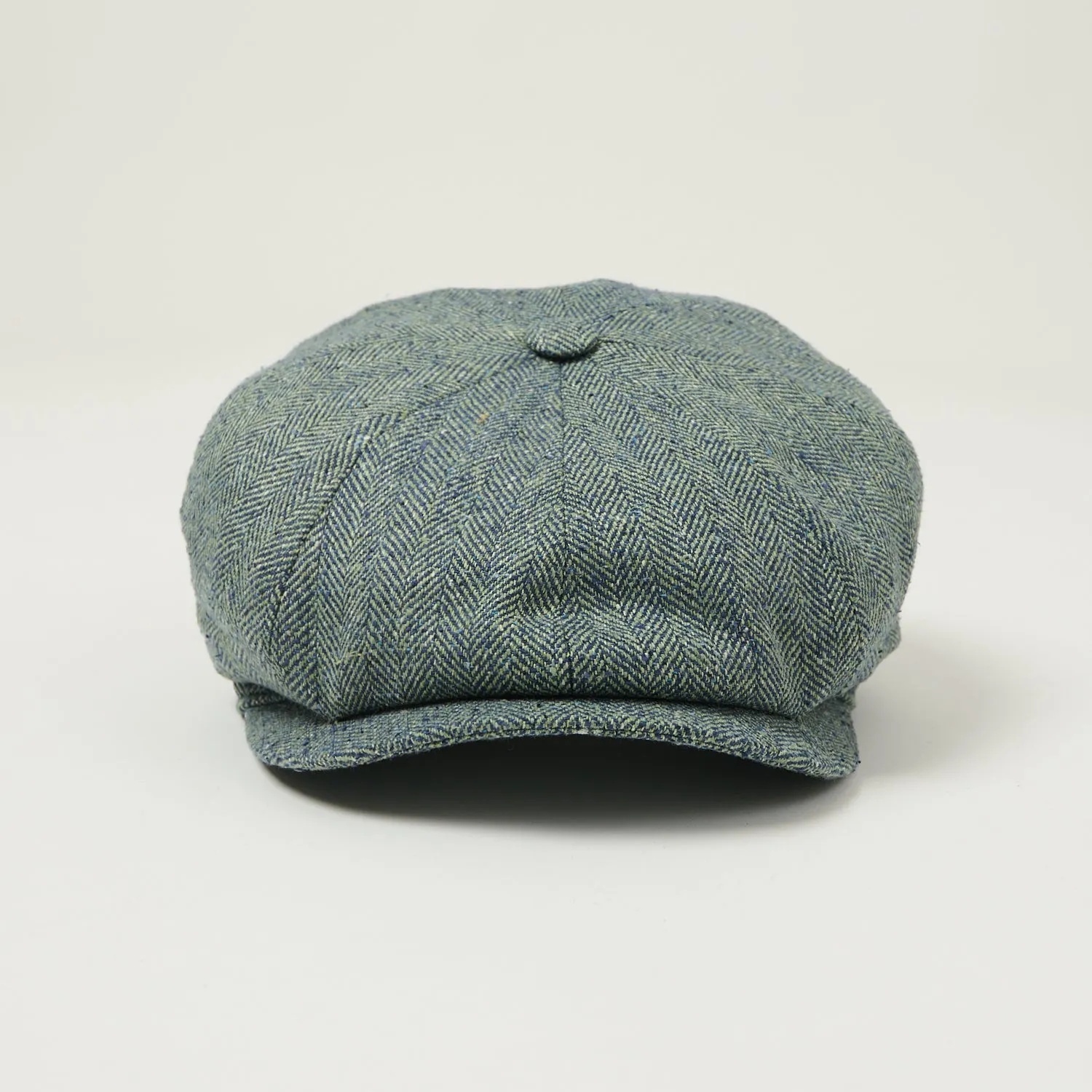 Stetson Silk Herringbone Hatteras - Blue Melange sold by Son of a Stag product image thumbnail 2