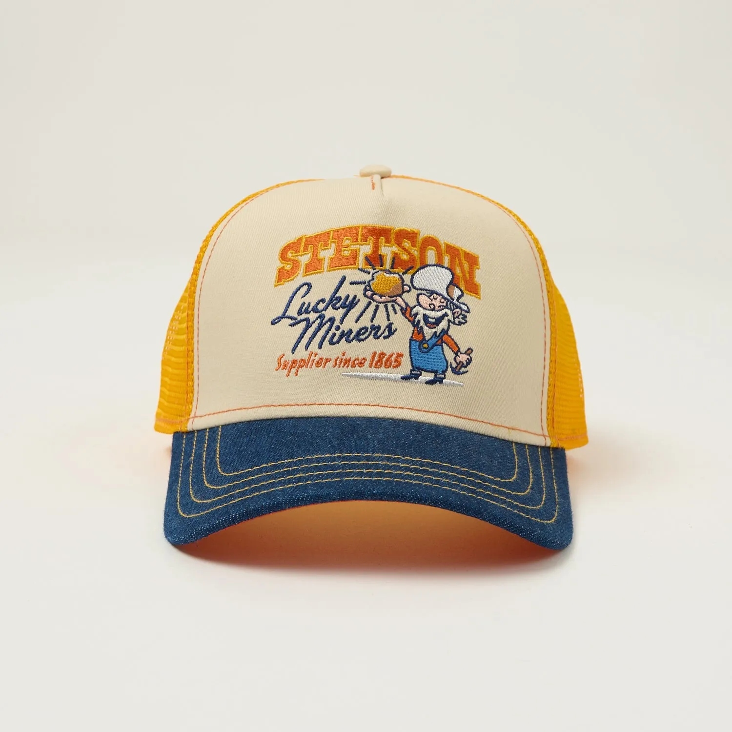 Stetson 'Lucky Miner' Trucker Cap sold by Son of a Stag product image thumbnail 2