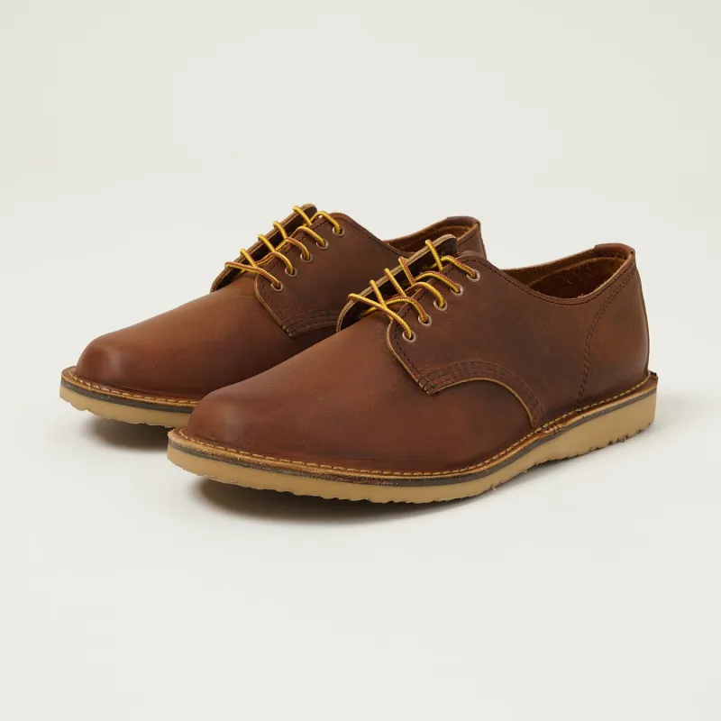 Red Wing 3604 Weekender Oxford Shoe - Copper sold by Son of a Stag