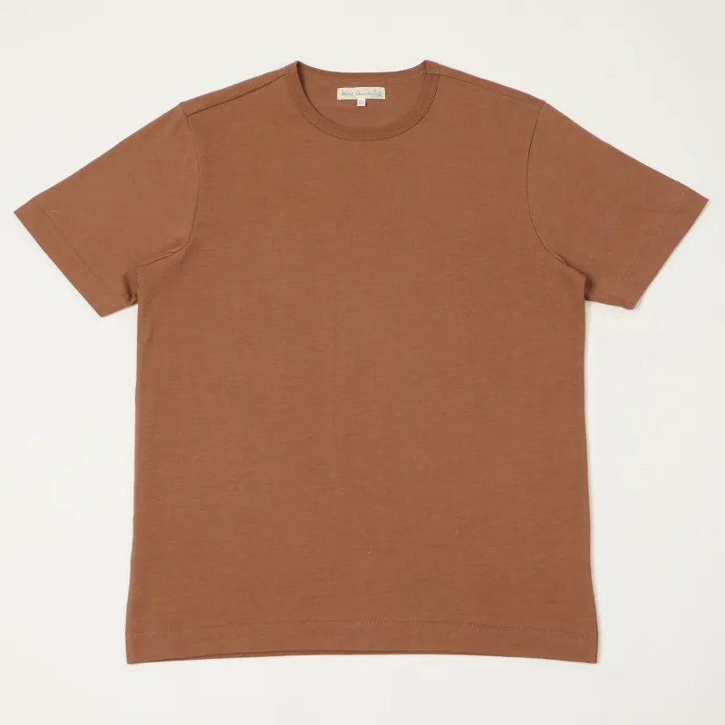 Merz b. Schwanen 2M15 Classic Jersey T-Shirt - Nut sold by Son of a Stag