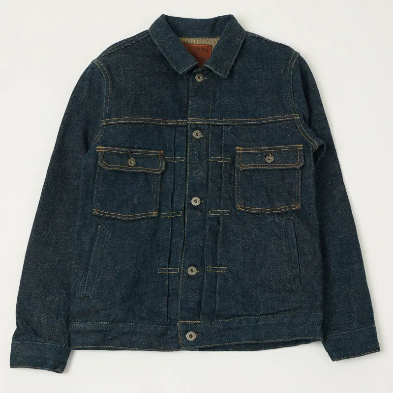 ONI Denim 02516PZR-BEG 'Beige Weft' Type II Denim Jacket - One Wash sold by Son of a Stag