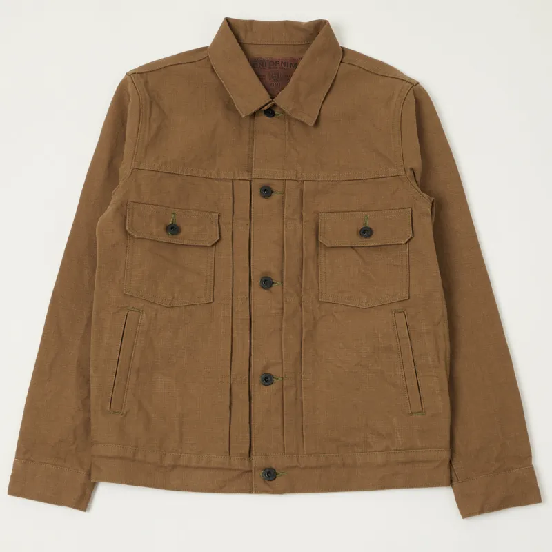 ONI Denim 02516P-HOX Type II Canvas Jacket - Khaki sold by Son of a Stag