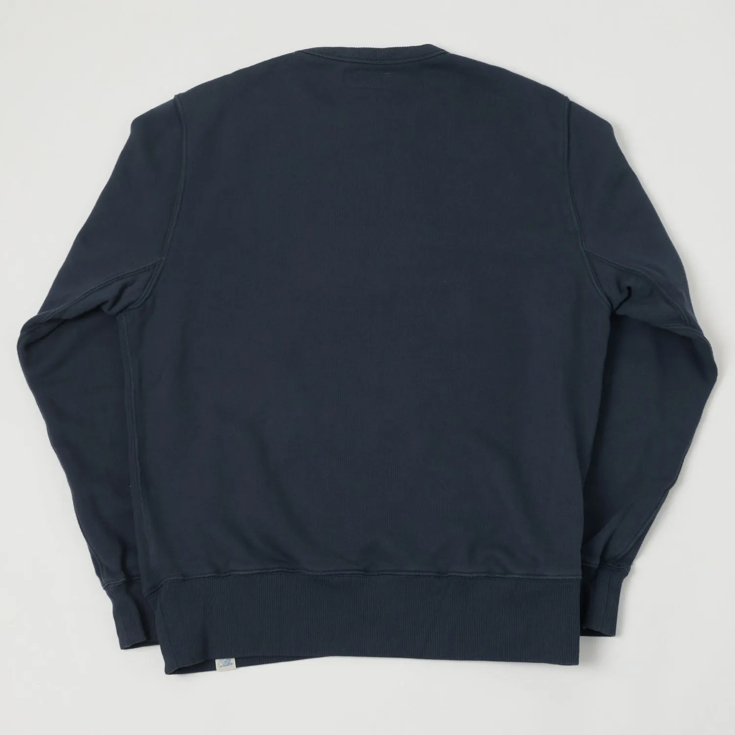 Merz b. Schwanen 'Good Basics' Athletic Sweatshirt - Denim Blue sold by Son of a Stag product image thumbnail 3