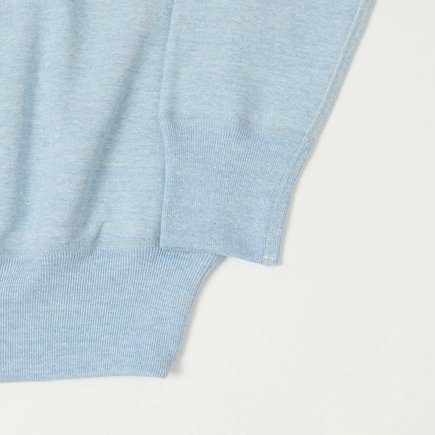 Denime Lot. 268 '88/12' 4 Needle Crew Neck Sweatshirt - Heather Blue sold by Son of a Stag product image thumbnail 3