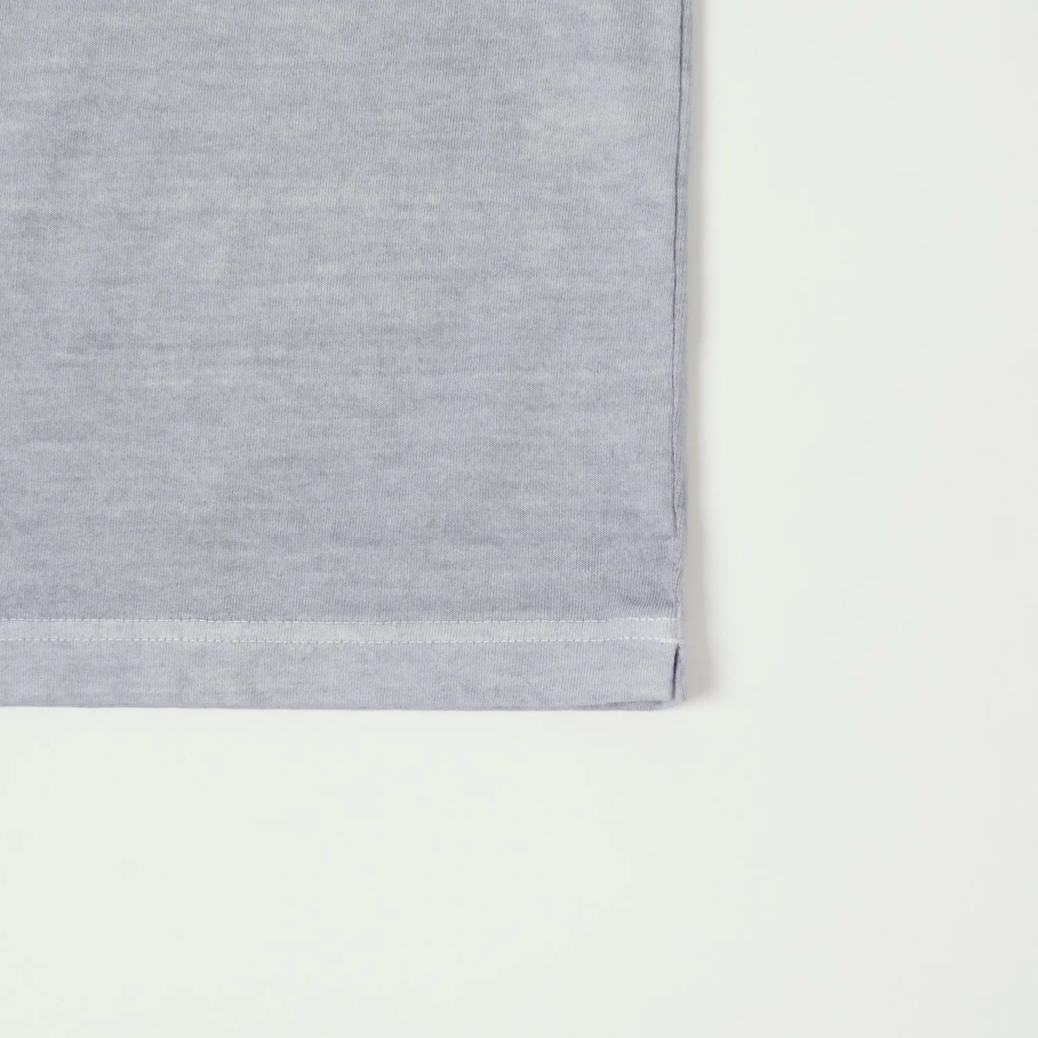 Jackman Pigment Dye Pocket T-Shirt - Fade Lilac sold by Son of a Stag product image thumbnail 3