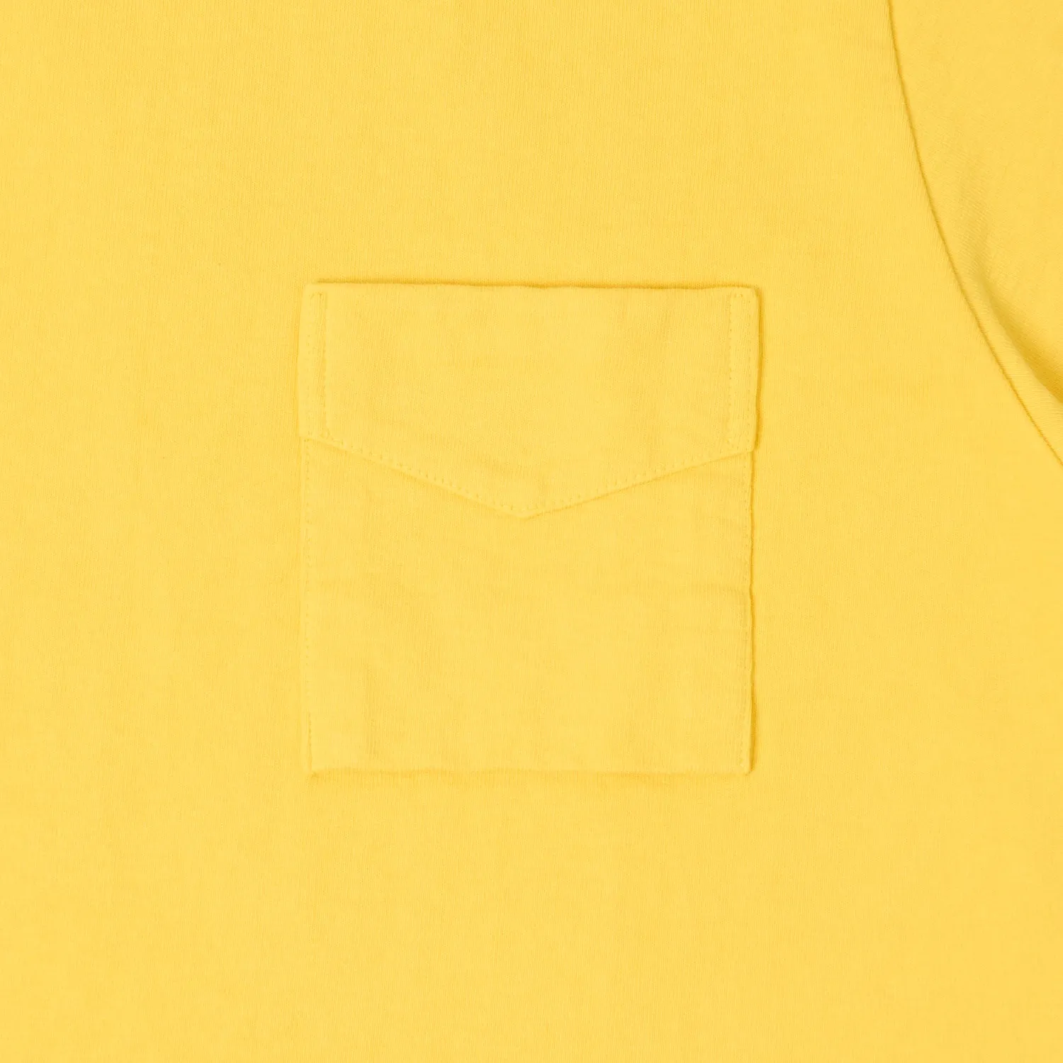 Jackman Dotsume Pocket T-Shirt - Shine Yellow sold by Son of a Stag product image thumbnail 3