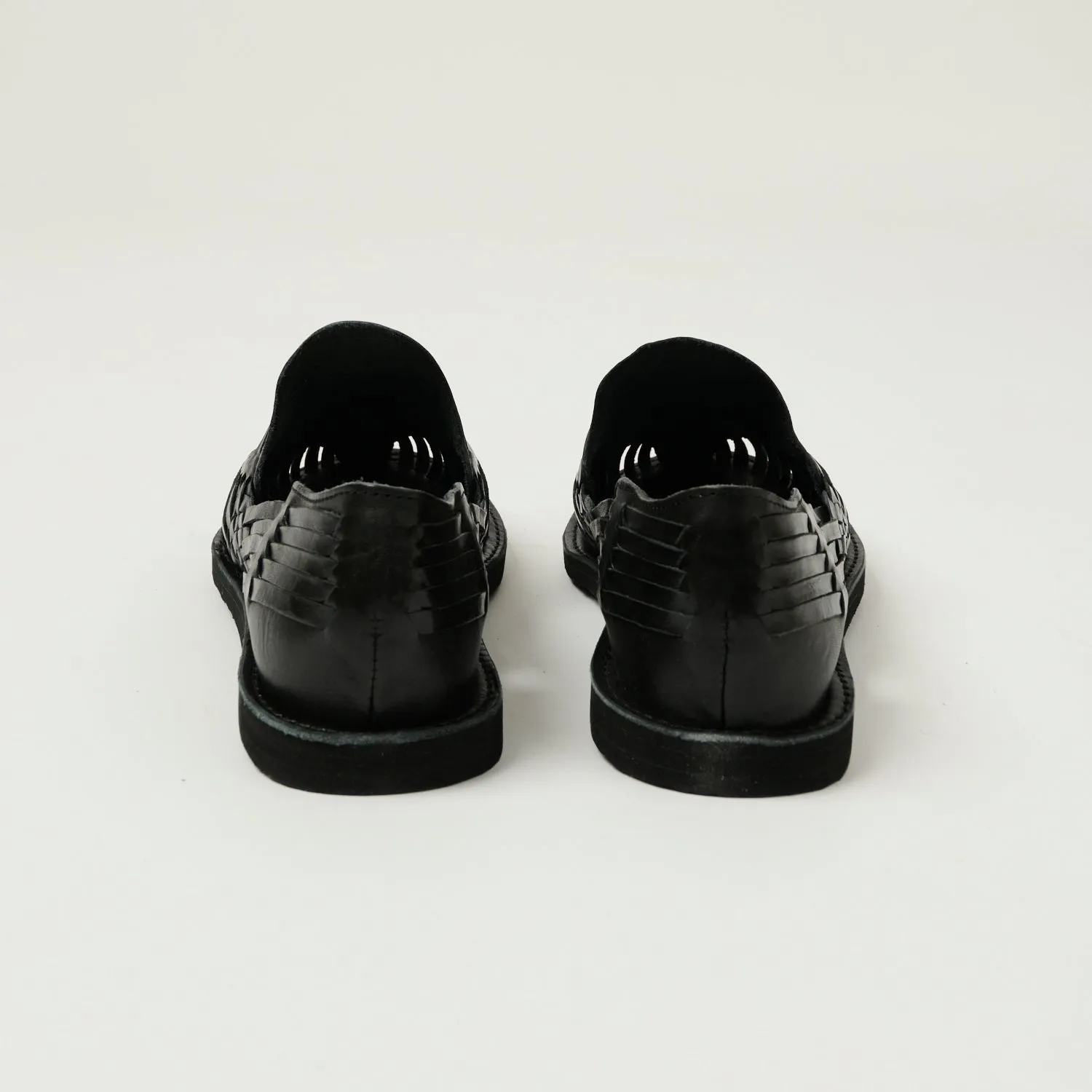 Chamula Cancun Woven Huarache Shoe - Black sold by Son of a Stag product image thumbnail 4