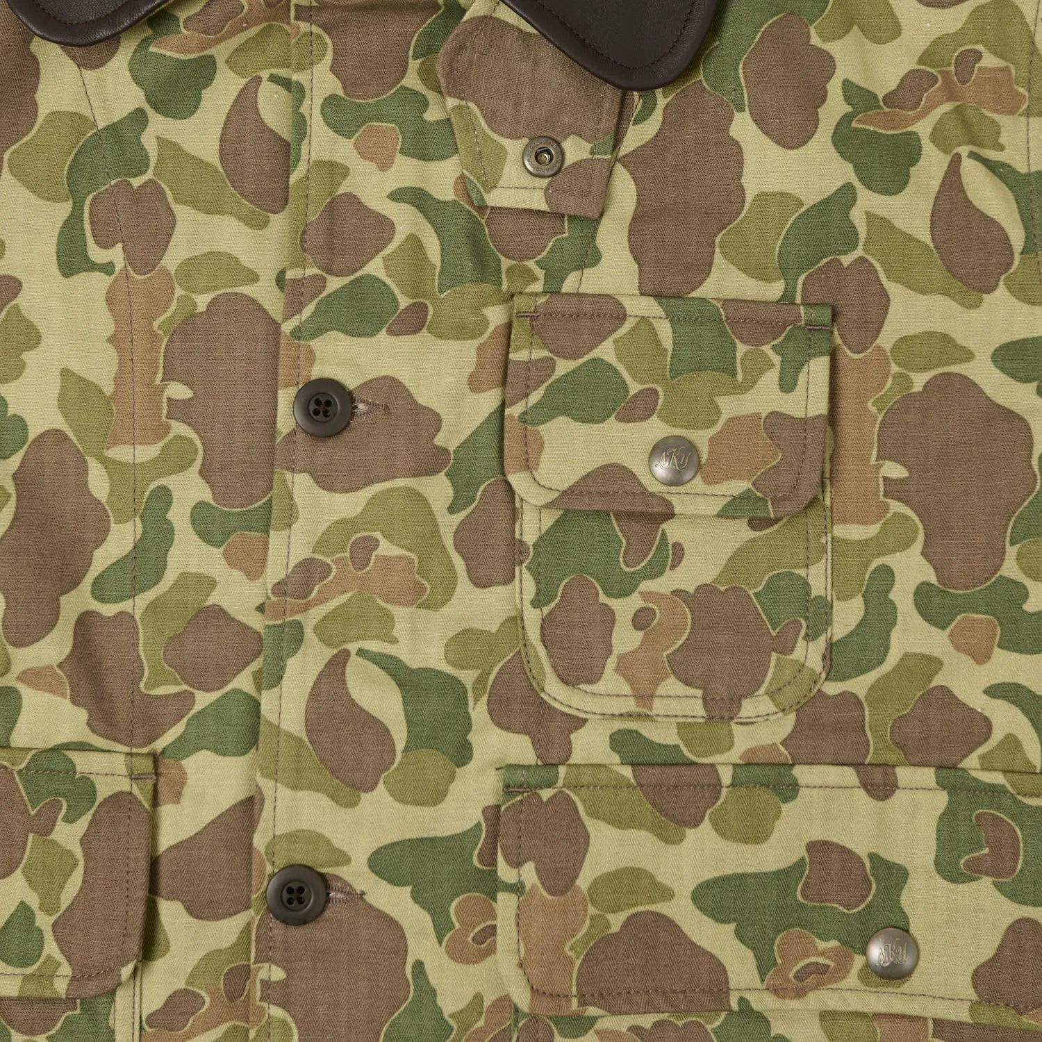 Knickerbocker Catskills HBT Coat - Duck Camo sold by Son of a Stag product image thumbnail 4