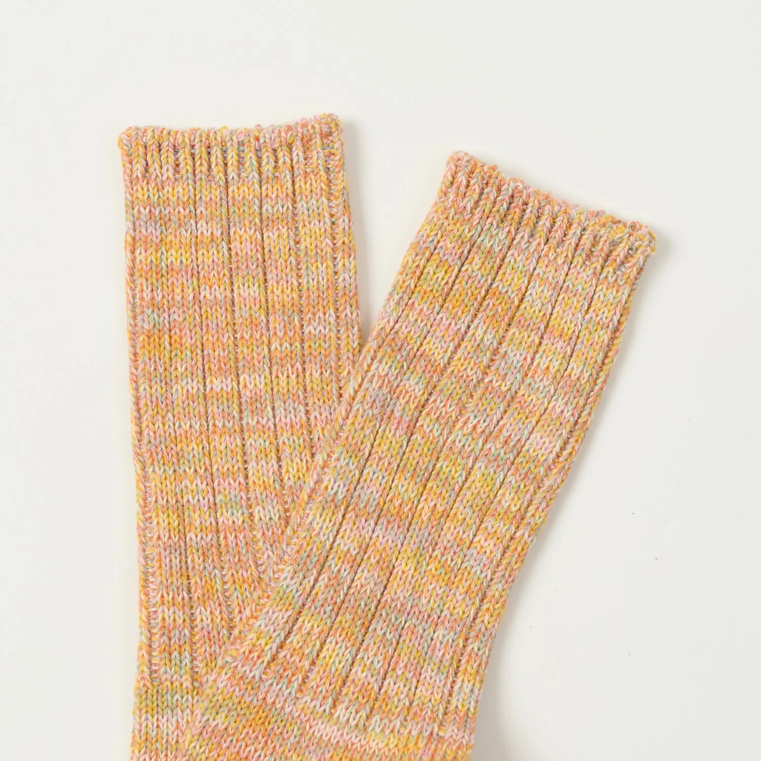 Anonymous Ism 5 Colour Mix Crew Sock - Yellow sold by Son of a Stag product image thumbnail 2