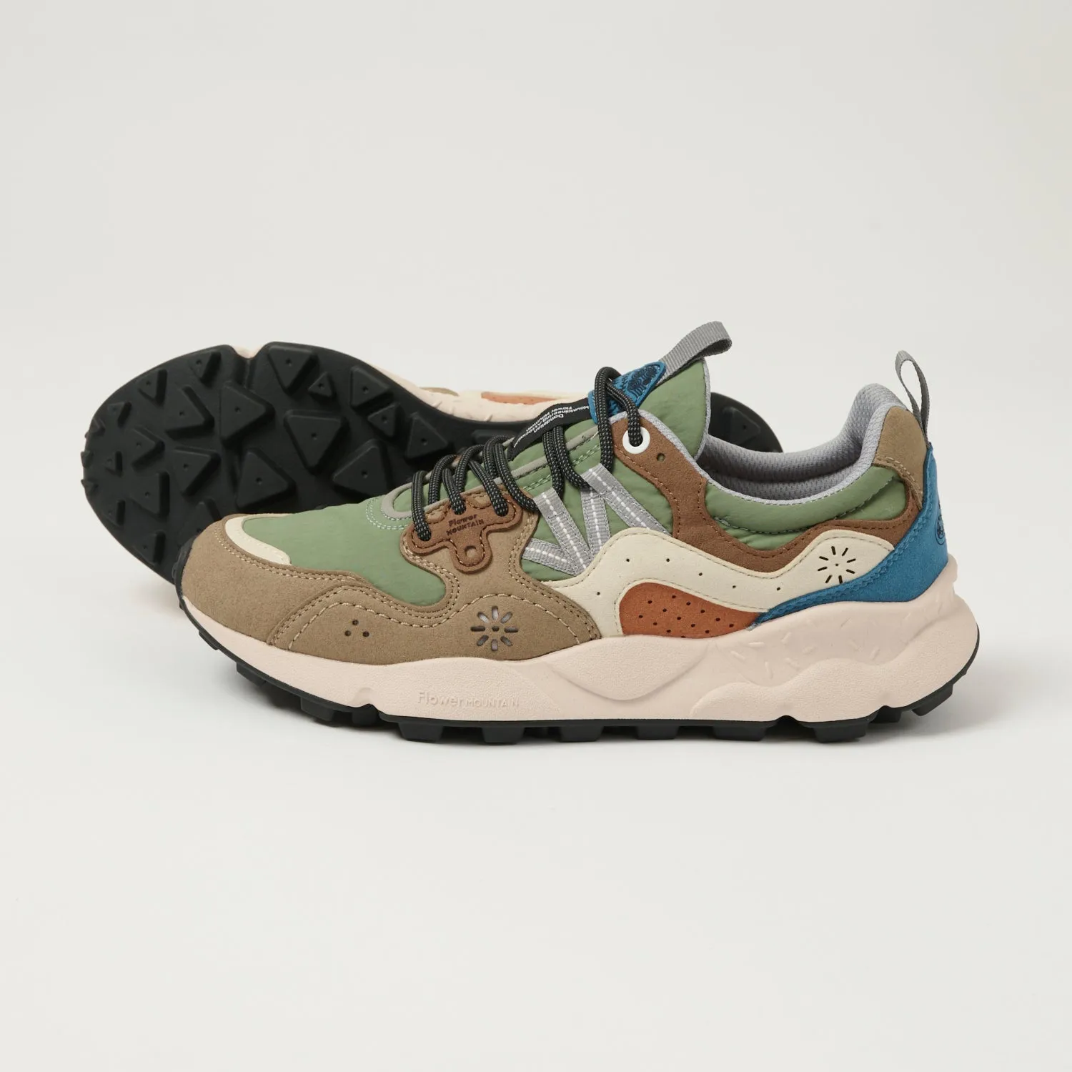 Flower Mountain Yamano 3 'Kaiso' Eco Suede Sneaker - Brown/Dark Brown sold by Son of a Stag product image thumbnail 2