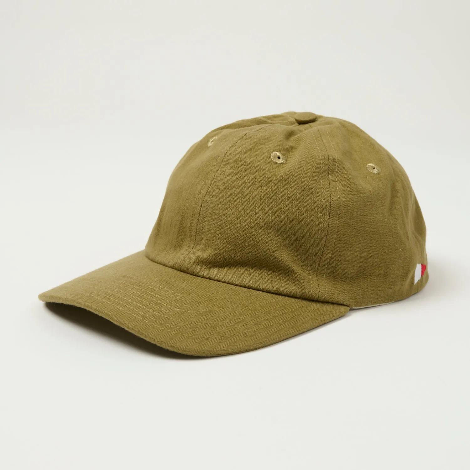 Heimat 'Segel Kappe' Herringbone Twill Cap - Desert sold by Son of a Stag