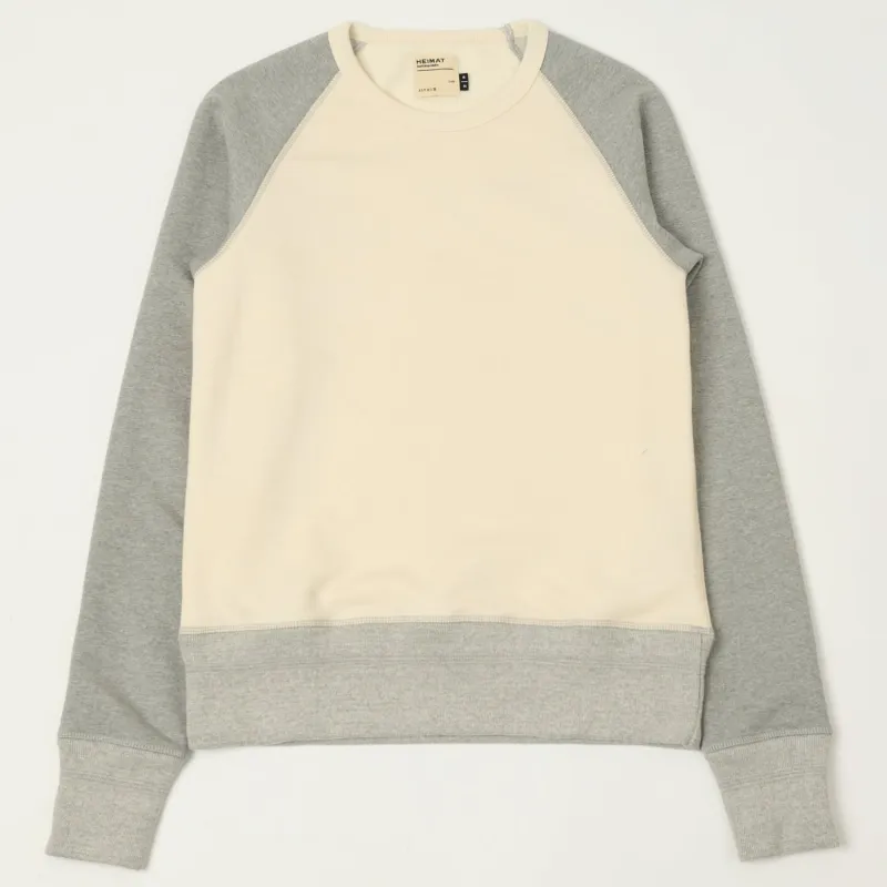 Heimat Training Sweatshirt - Battleship Grey/Seashell sold by Son of a Stag