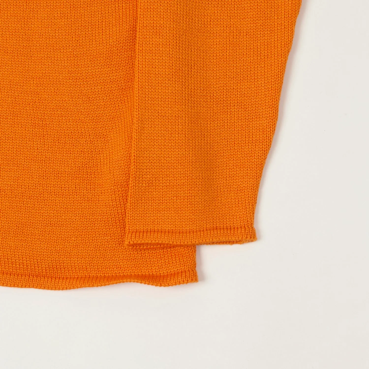 Heimat Merino Harbour Lightweight Sweater - Rescue Orange sold by Son of a Stag product image thumbnail 3